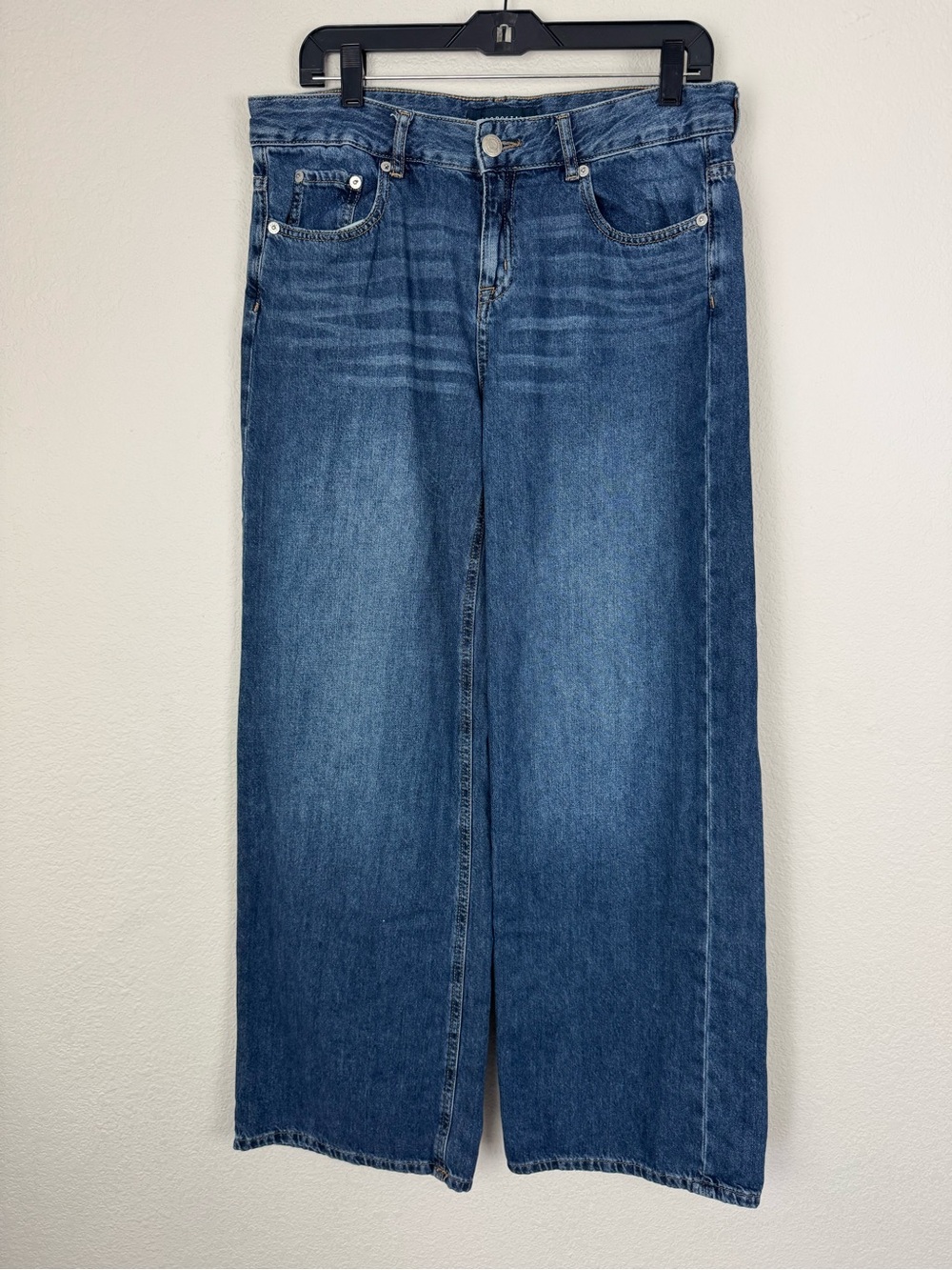 Aeropostale Aero Baggy Wide Leg Denim Jeans Pants